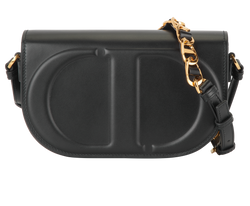 CD Signature Flap, Leather, Black, 05-RU-0253, B/DB, 3*